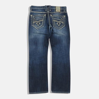 RockRevival Men's Blue and Navy Jeans
