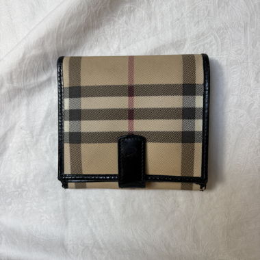 Portafoglio Vintage Burberry Check