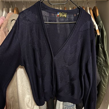 cardigan bleu marine 