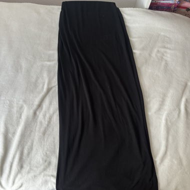 Gonna maxi nera S