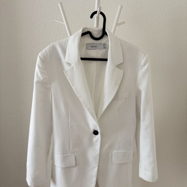 Weisser Blazer von Bershka