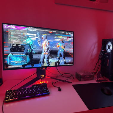Lot Pc Gaming+ecran+casque+souris et clavier
