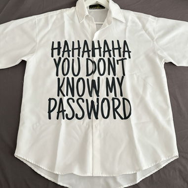 Fashion on street - unisex shirt 