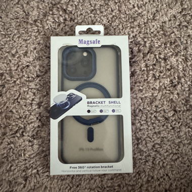 Coque de téléphone MagSafe avec anneau latéral