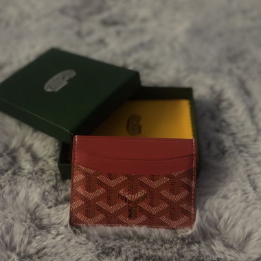 Porta carte Goyard Rosso