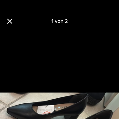 Lederpumps - Gr. 37 - NEU