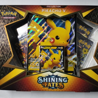 Set carte Pokémon Shining Fates Pikachu V