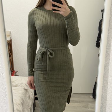 Robe longue verte - taille M