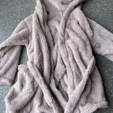 H&M kuscheliger Morgenmantel rosa XS