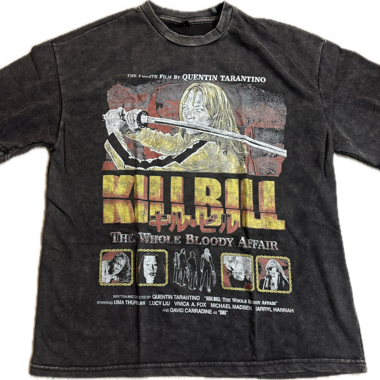 Vintage Kill Bill Shirt Black M
