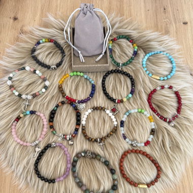 Bracelet Pierres minérales 
