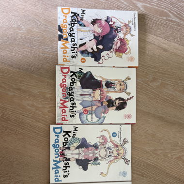 Dragon Maid volumes 1-4