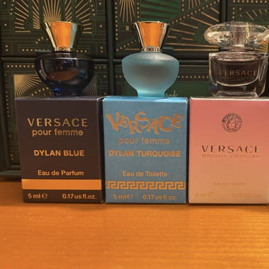 Set Miniature Versace, 4 Profumi