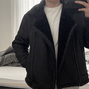 Kunstlederjacke