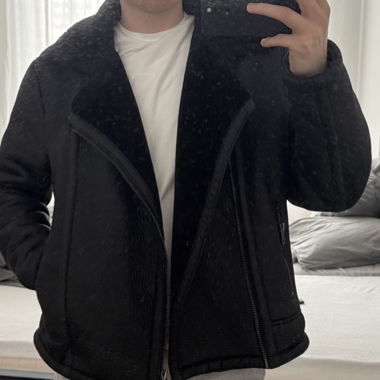 Kunstlederjacke