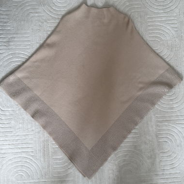 Elegant Beige Poncho