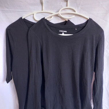 Lot de 2 pulls noirs