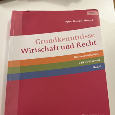 grundkenntnisse wirtschaft & recht