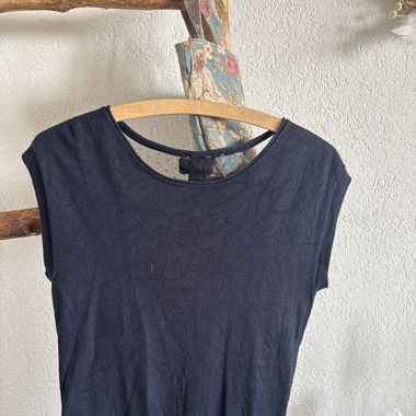 T-shirt dos dentelle 