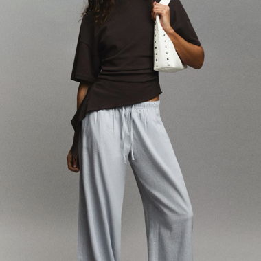 Bershka Leinenhosen