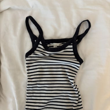 gestreiftes zara tanktop