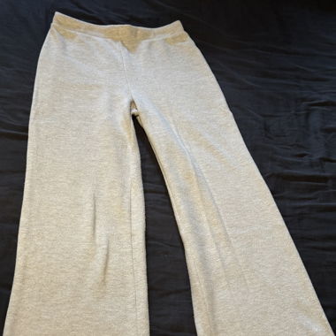 Pantalon large beige Zara 
