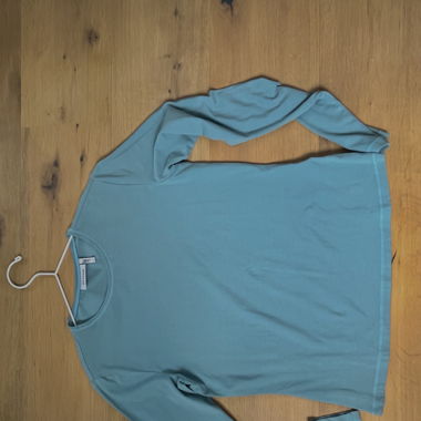 Weekday Langarmtop - Blau