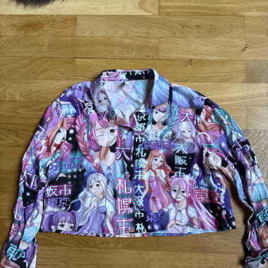 Chemise Cropé Anime 