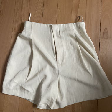 Shorts élégants blancs Zara