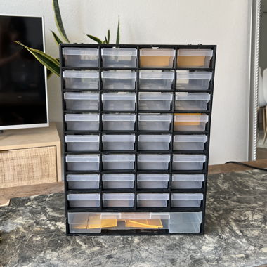 Drawer Organizer with approx. 30 compartments / tools