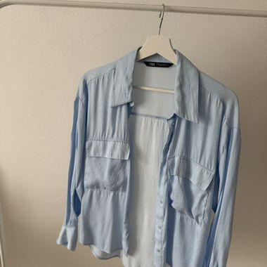 Bluse Zara blau