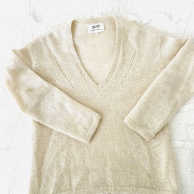 Maglione in Maglia Mohair Alpaca
