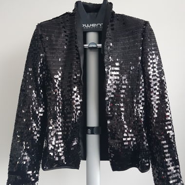 Schwarzes Glitzerblazer Esmara by Heidi Klum