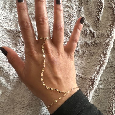 Ring Armband in Gold