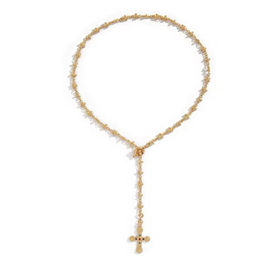 Y2K Cross Pendant Necklace