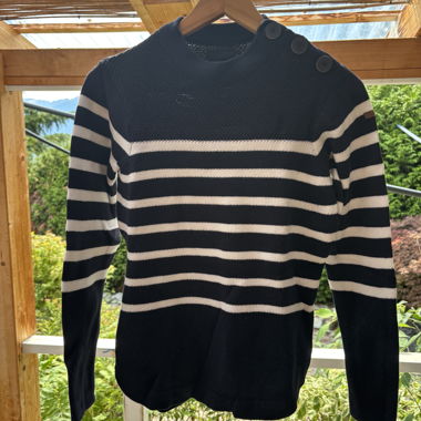 Technischer Matrosenpullover