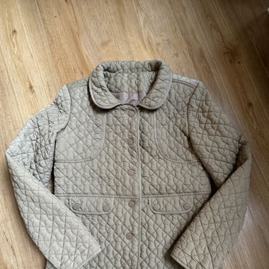 Quilted beige jacket