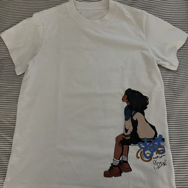 T-shirt SZA bianco