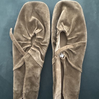 Velour Ballerinas - MASSIMO DUTTI