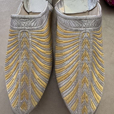 Babouche de luxe 