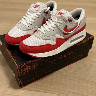 Nike Air Max 1 ’86 OG White/University Red EU 40