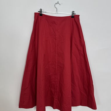 Gonna midi rossa ZARA