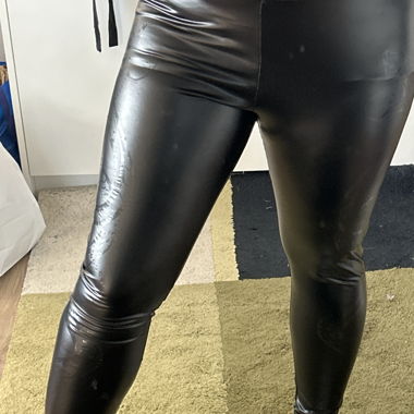 Leggings en PU/simili-cuir stretch