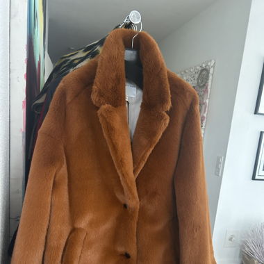 Kuschelige Kunstfell Jacke