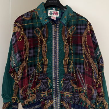 Veste zippée vintage GF Sport