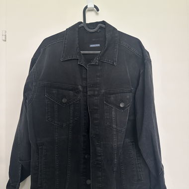 Replay Black Denim Jacket