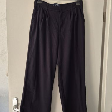 Pantalon large Hollister noir