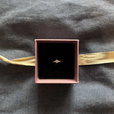 Glod Ring Christ