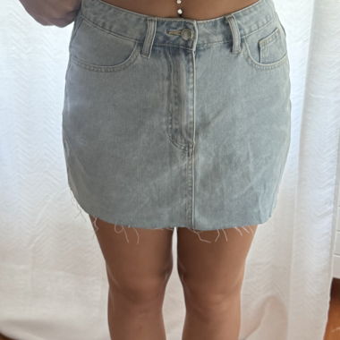 jeans skirt