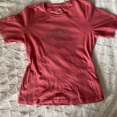 Rotes Damen T-Shirt